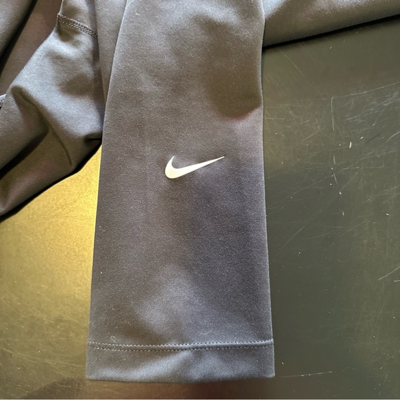 Nike One Women’s sz S Black Mid Rise Crop Training Tights Leggings BV0001-010 - Picture 4 of 11